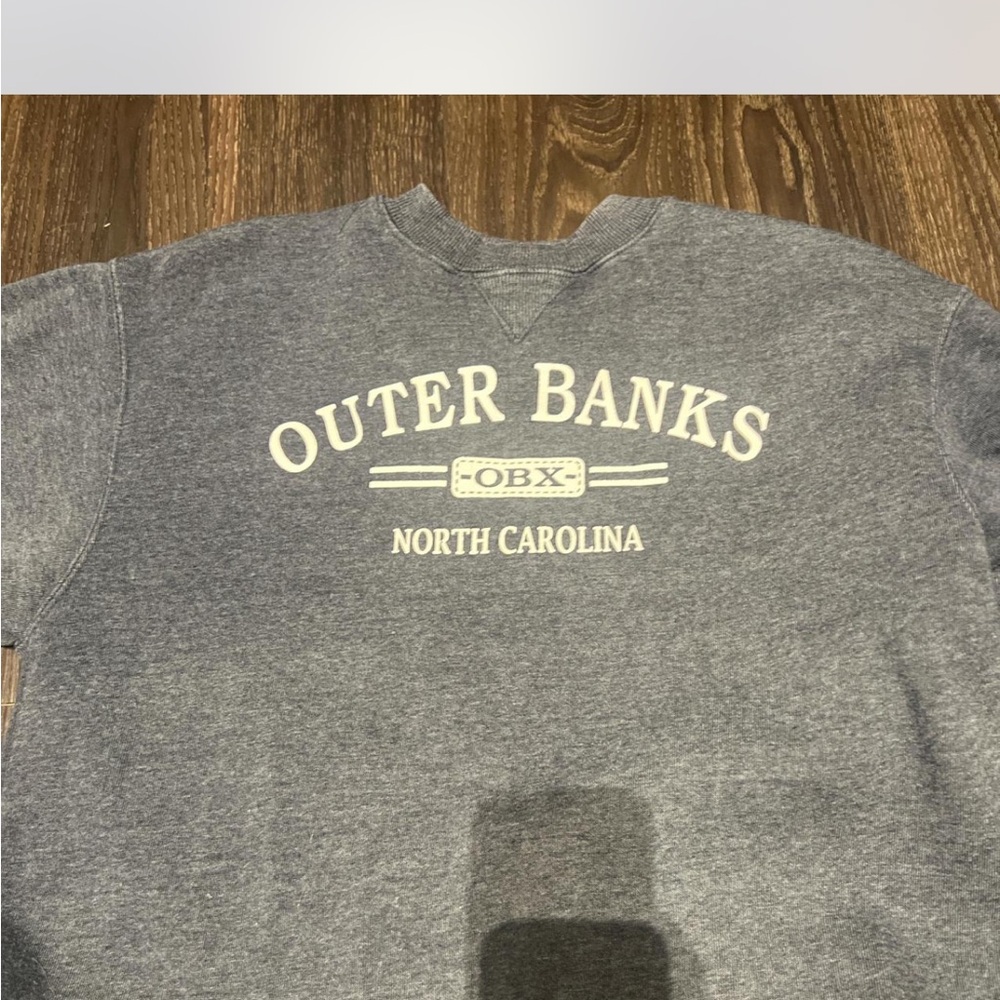 Gray Outer Banks Crewneck